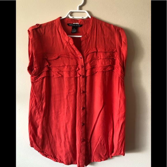 🎁3/$30 Antilia Femme button up blouse - Picture 2 of 4